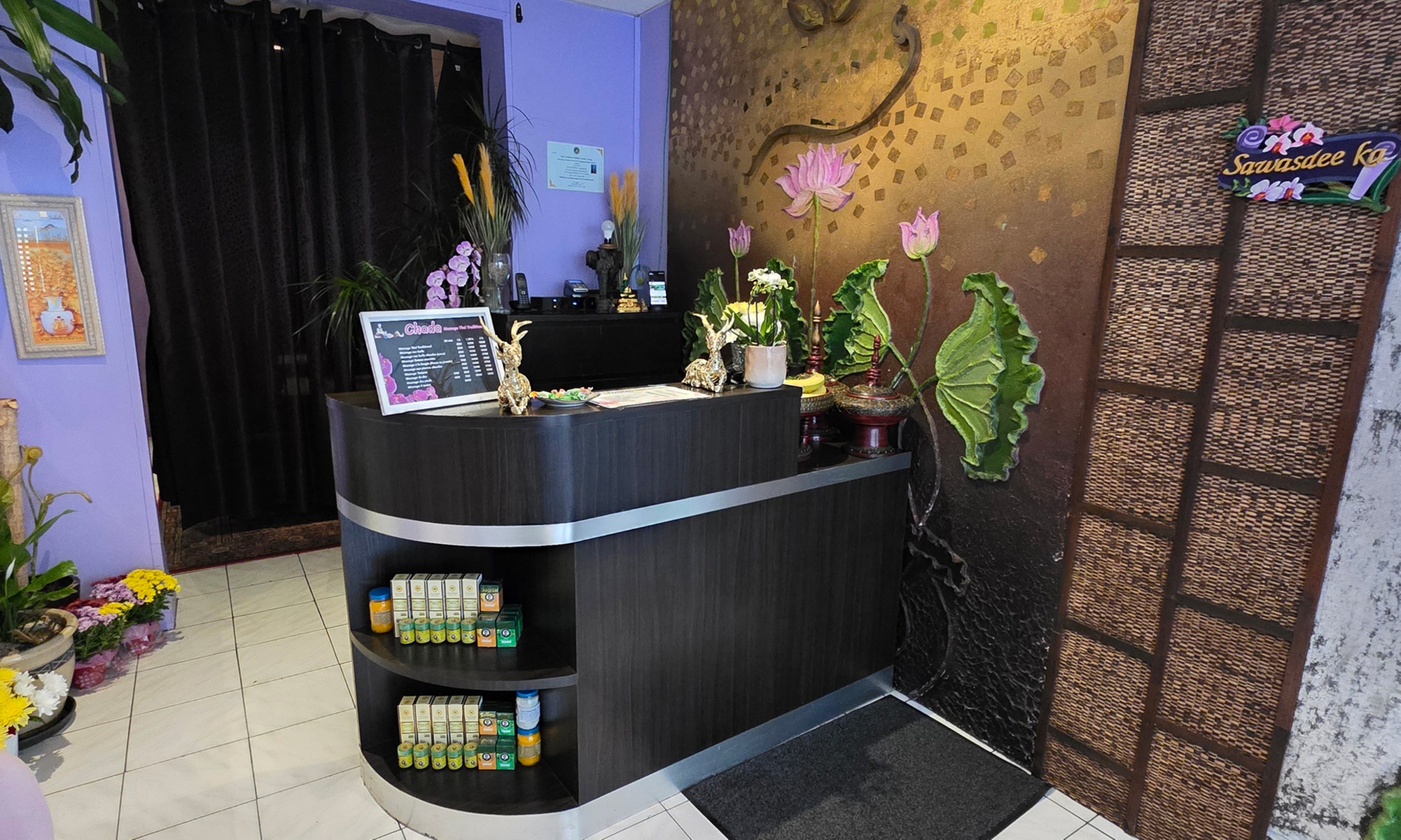 Massage bien-être relaxant ou thaï avec Chada à Paris