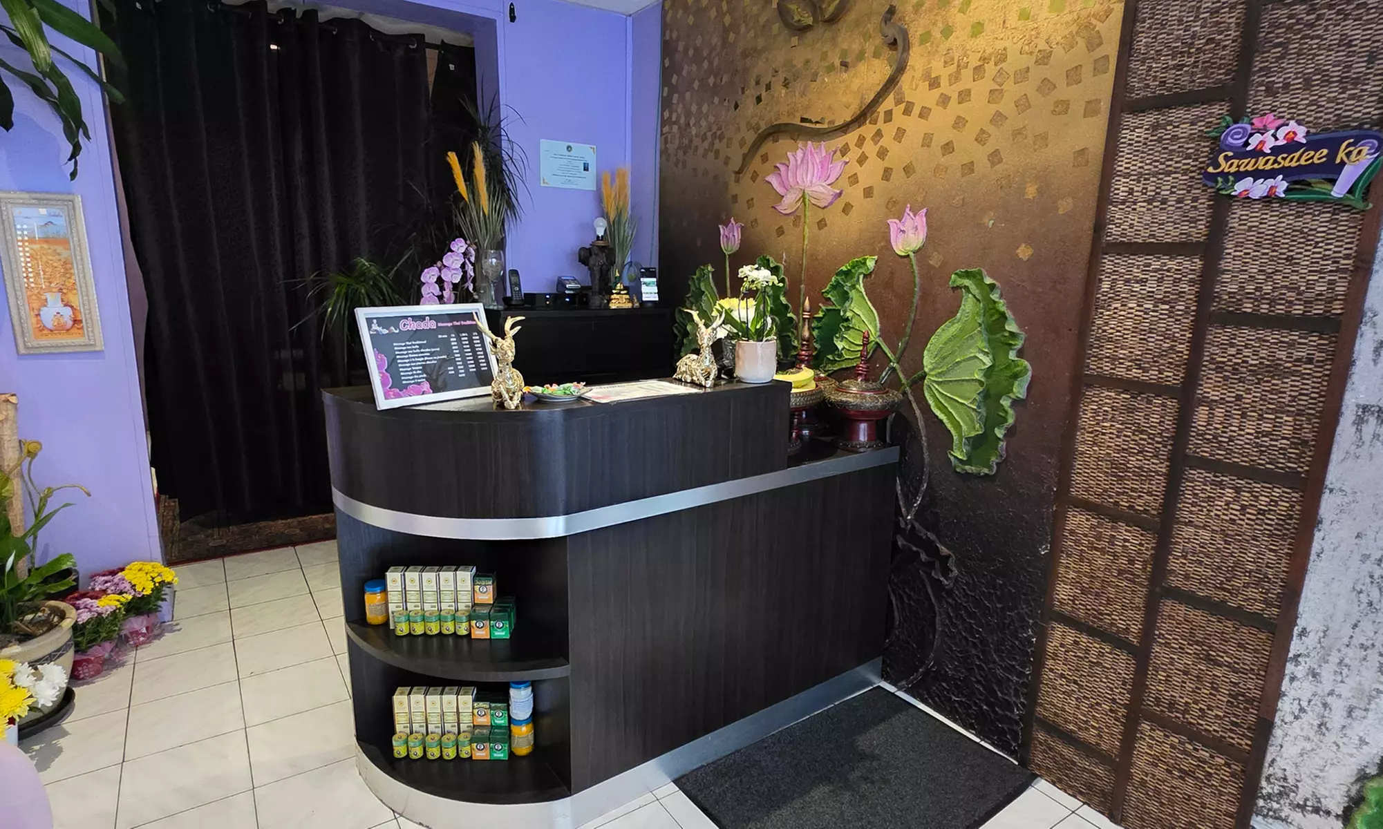 Massage bien-être relaxant ou thaï avec Chada à Paris