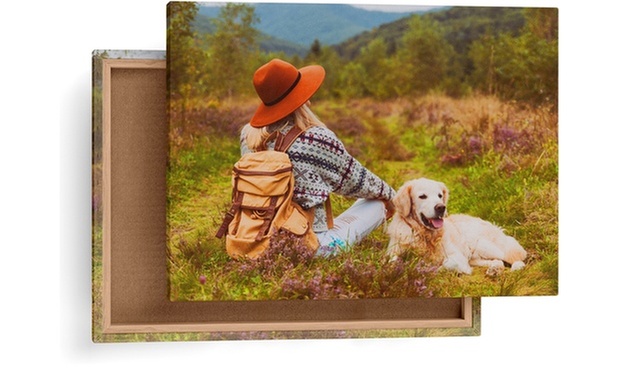 Personalised Photo Canvas - Up to 93% Off