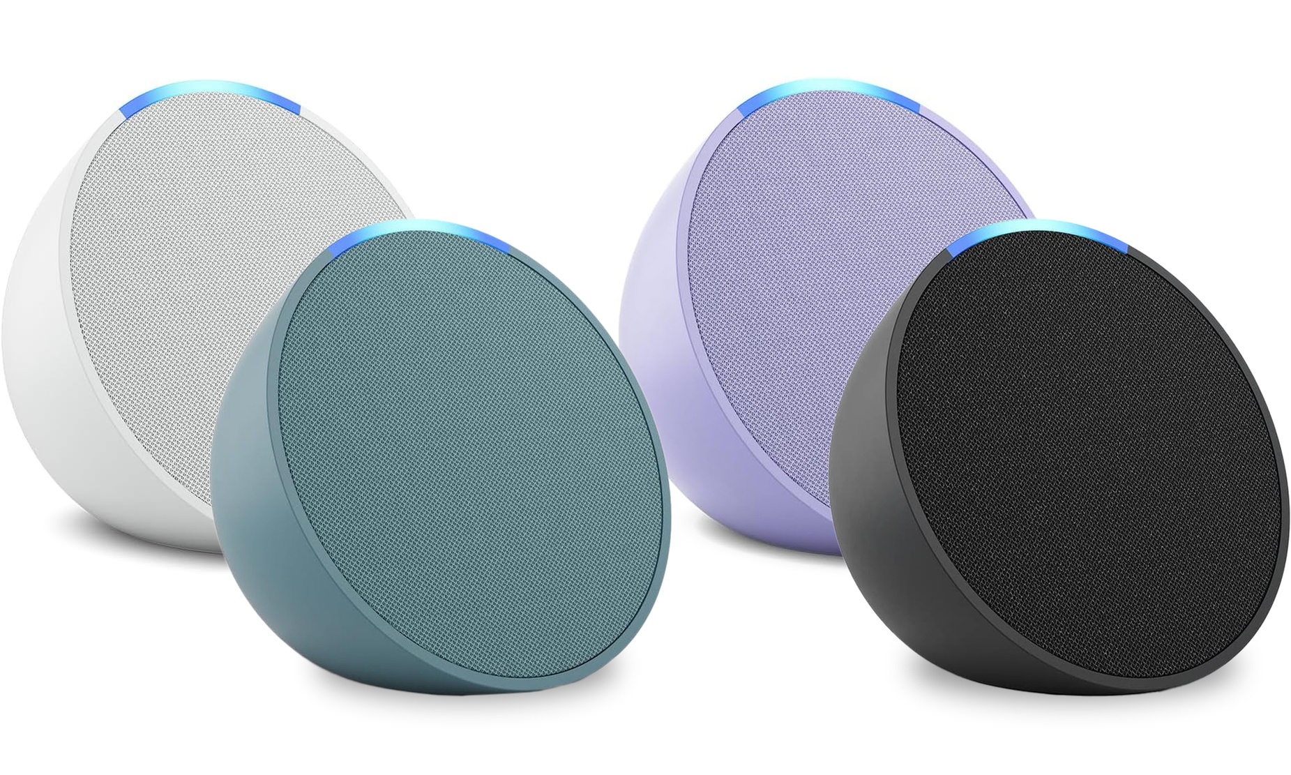 New Amazon Echo Pop Smart Speaker (2023) - Alexa Voice Control, Bluetooth