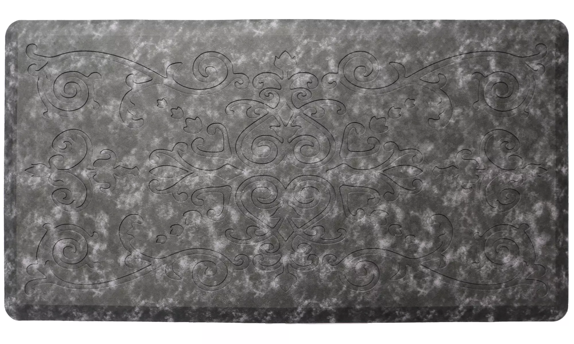 Cloud Comfort Medallion Embossed Floor Mat - Multiple Sizes & Colors