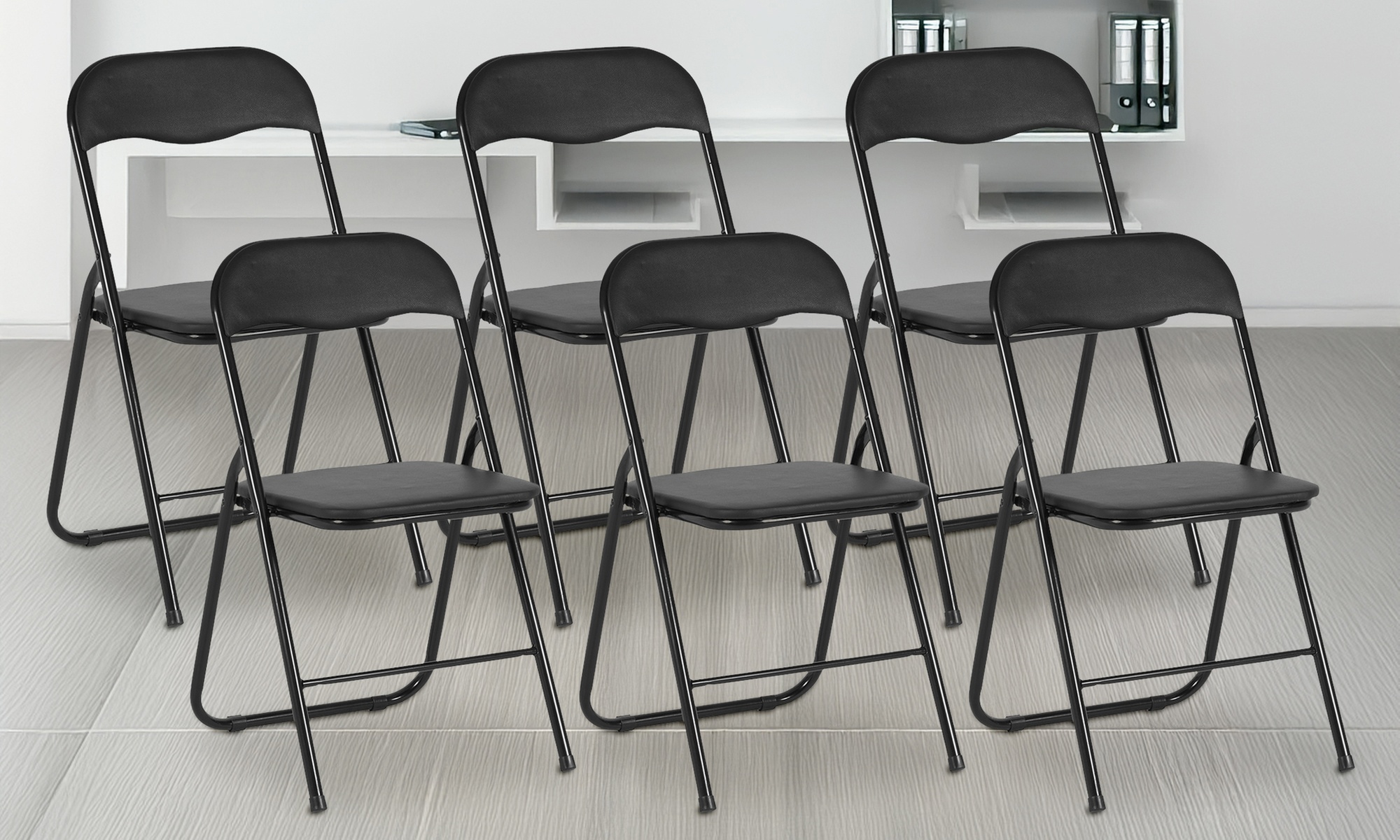 Set 6 sedie pieghevoli Carmen