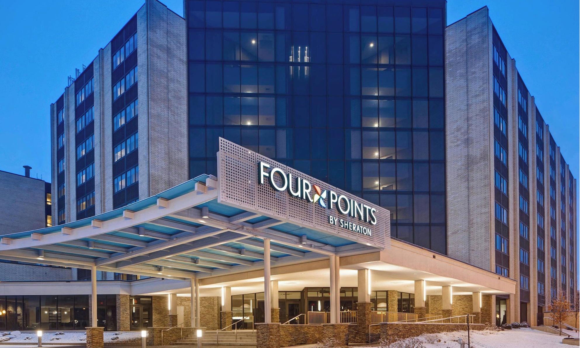 Modern rooms, on-site dining, and a prime downtown location