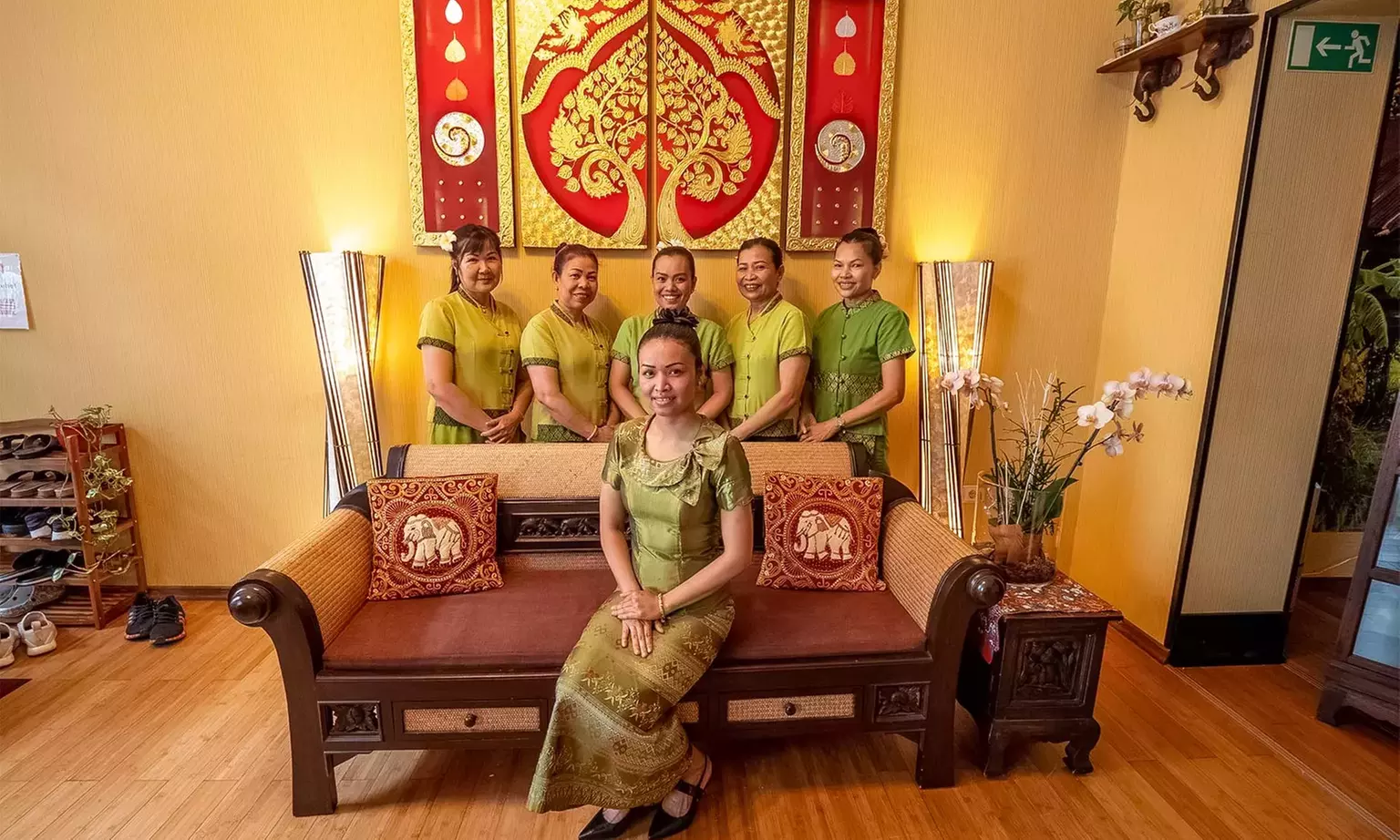 Traditionelle Thai-, Aromaöl- oder Rückenmassage für 1 Paar