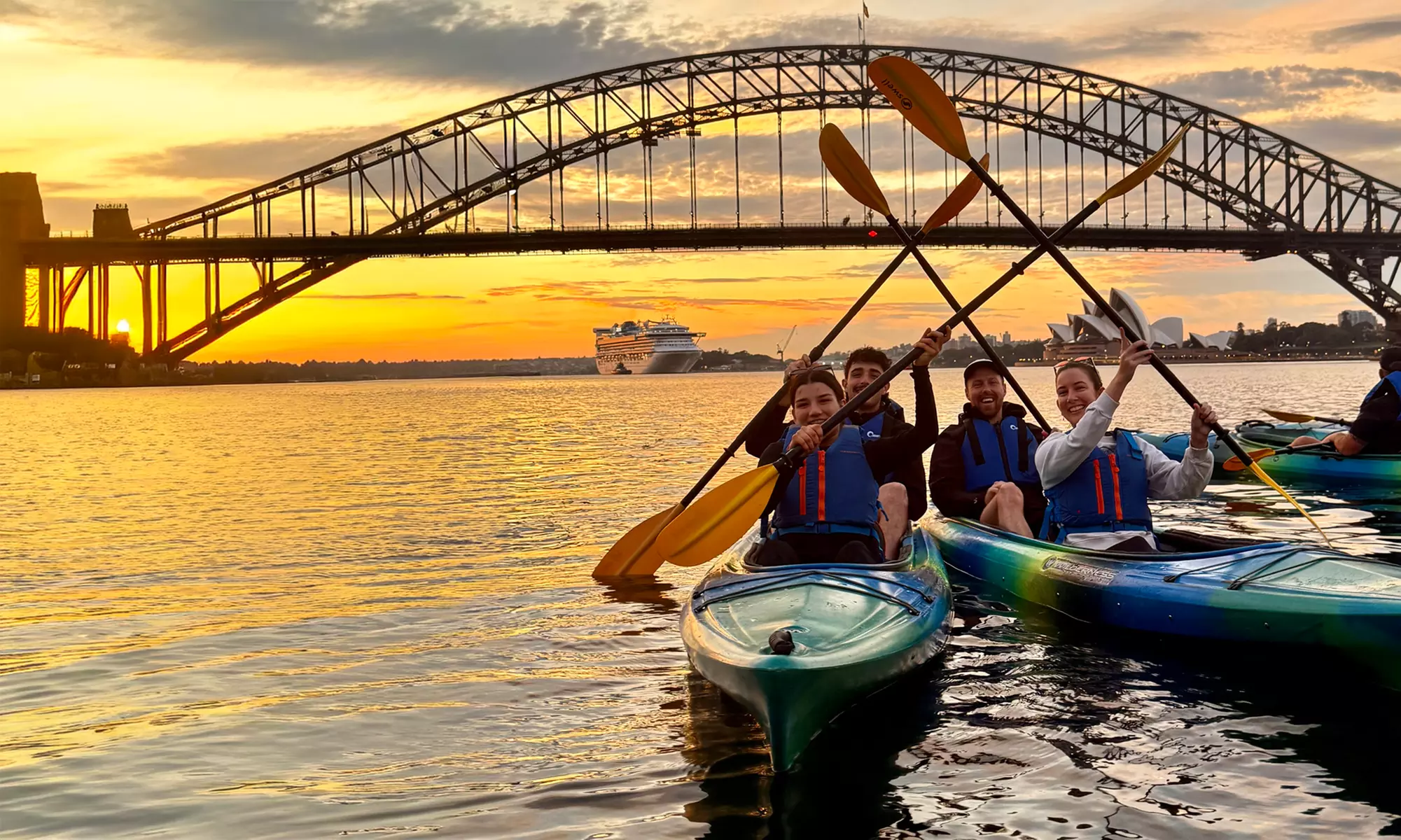 ♥️Valentines Special Kayaking Experience: Sunrise or Sunset for 1-4 People