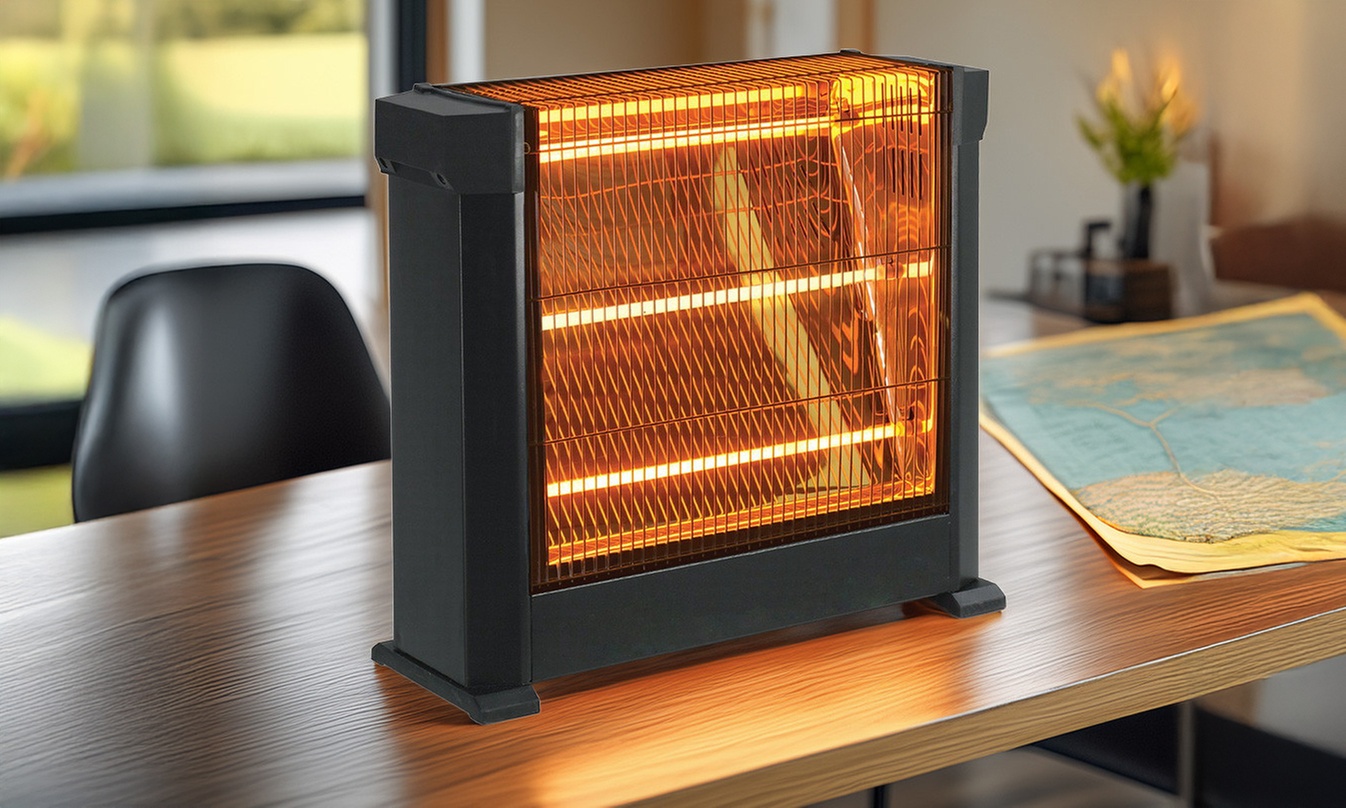 Elektrischer Quarz-Infrarot-Heizstrahler 1800 W