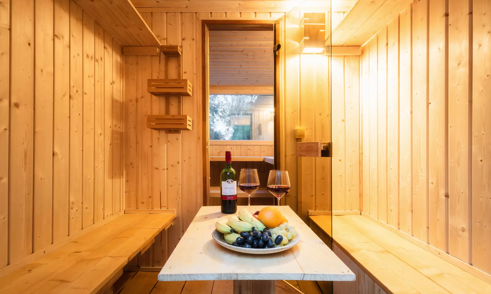 3 Tage mobile Sauna Deluxe L oder Cube M für bis zu 6 Personen