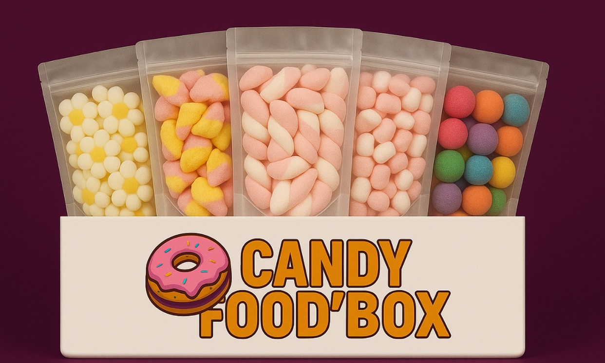 Bon d’achat gourmand pour craquer sur des douceurs CandyFoodBox