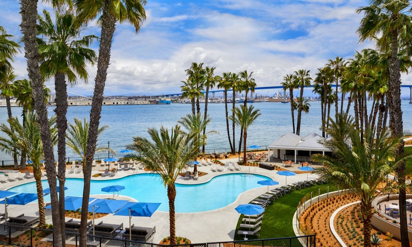 Spa & Pool Day with a Massage & Champagne at Coronado Island Marriott