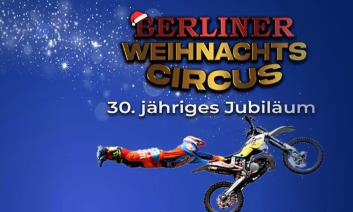 Ticket für den Berliner Weihnachtscircus vom 20.12.2025 bis 04.01.2026