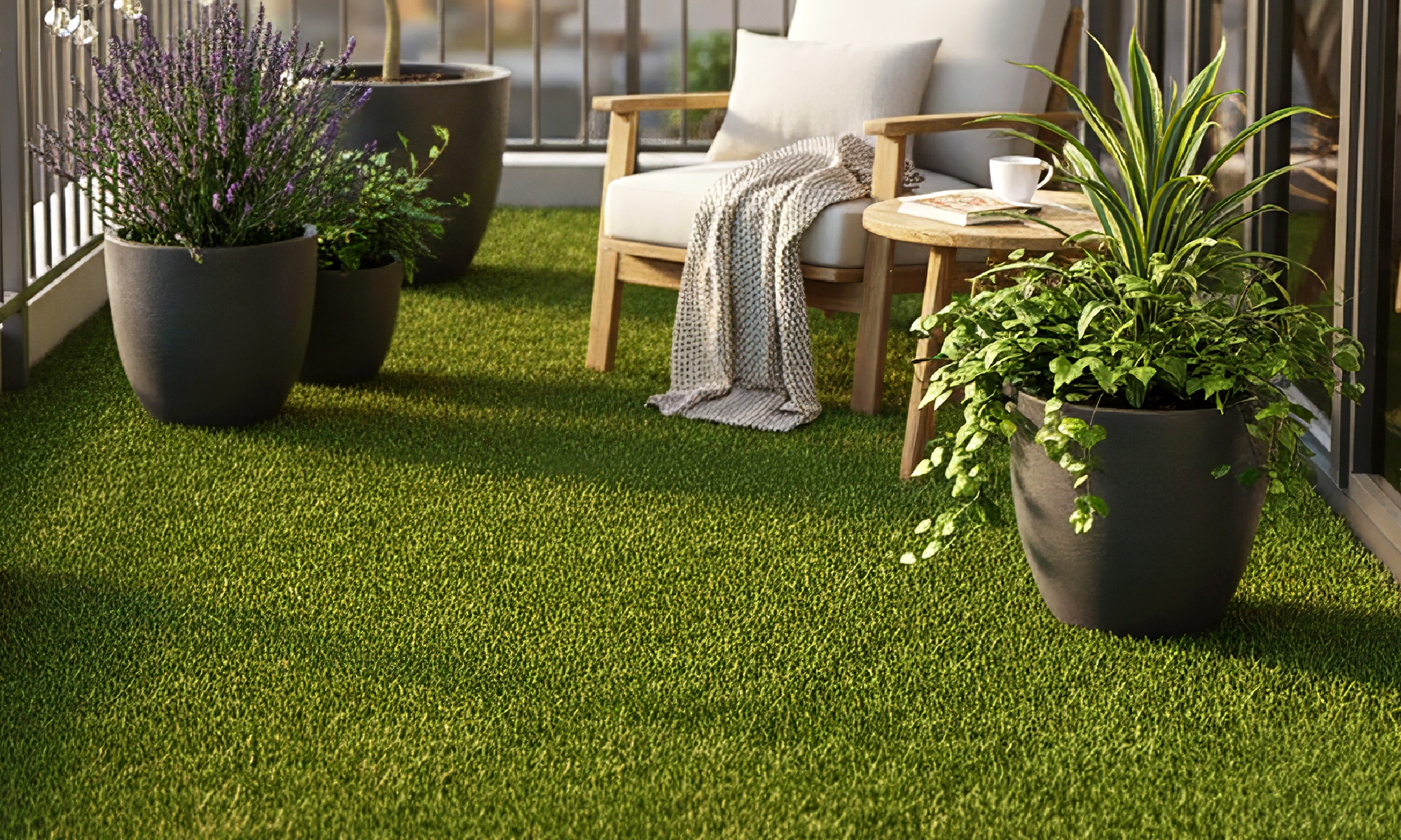 Rotolo di erba sintetica