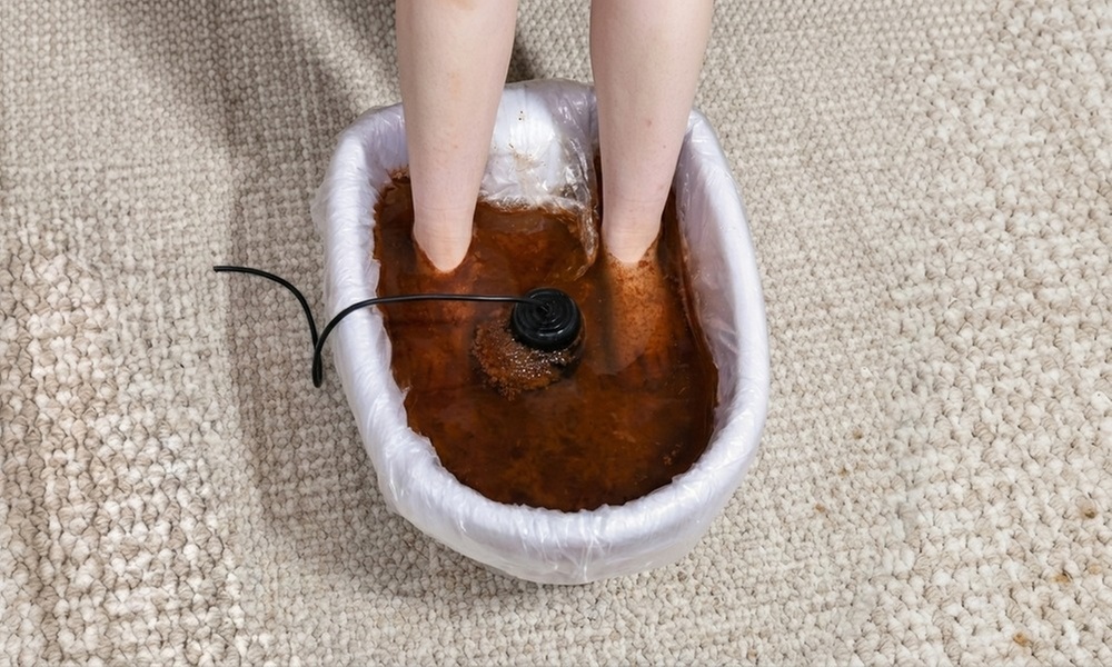 Una sesión de hidroterapia iónica