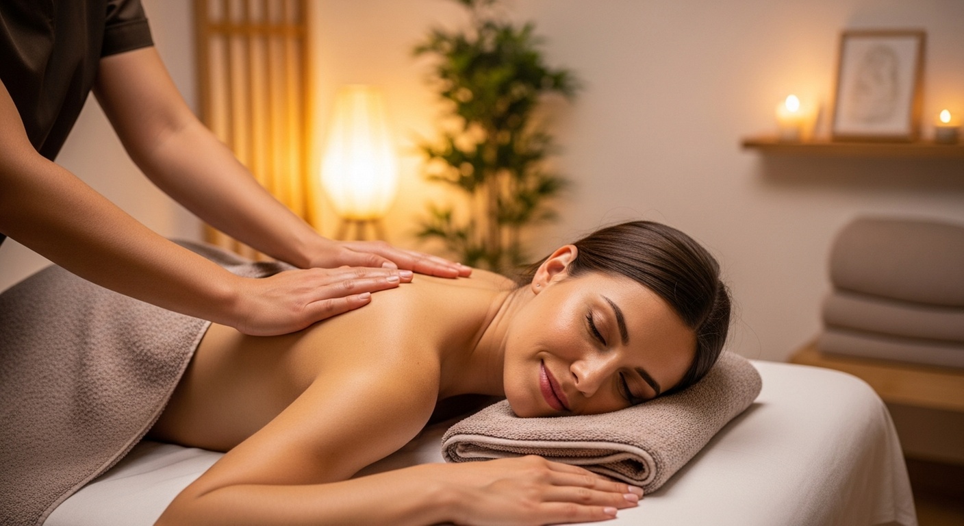 Therapeutic Massage for Pain Relief with Aromatherapy & Consultation