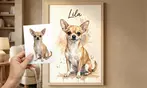 Everlasting Pet Portraits: Custom Watercolor Memorials & Gifts