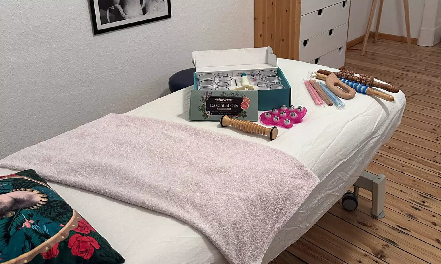 30-60 Min. Klassische Ganzkörpermassage für 1 Person inkl. Getränk