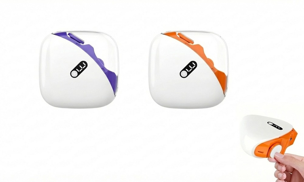 2-in-1 Electric Nail Clipper and Polisher with LED Display