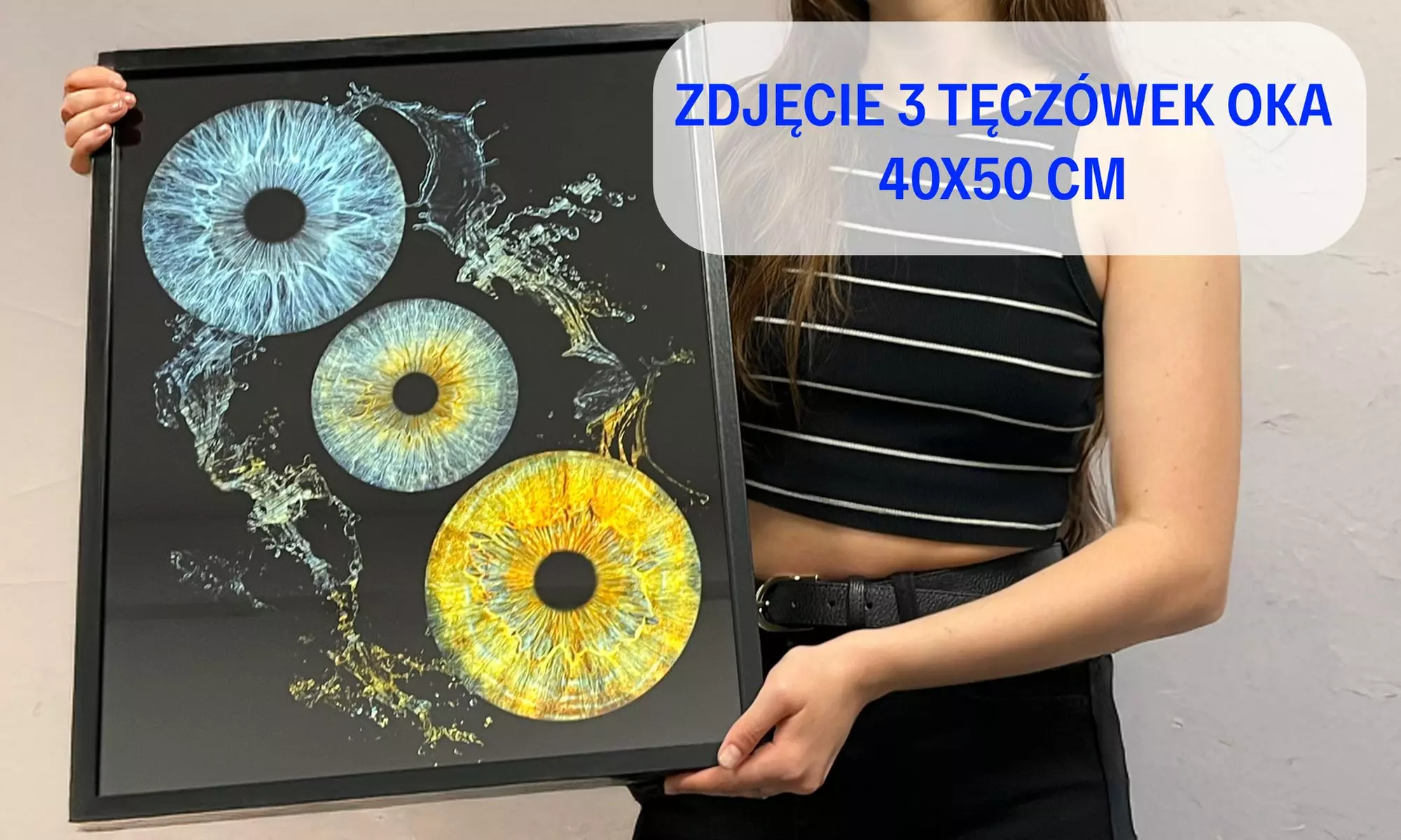 Zachowaj historię w spojrzeniu – unikalne zdjęcie tęczówki oka