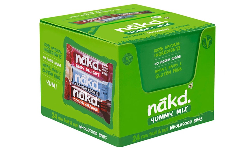 24 Barres De Fruits Et Noix Nakd Groupon