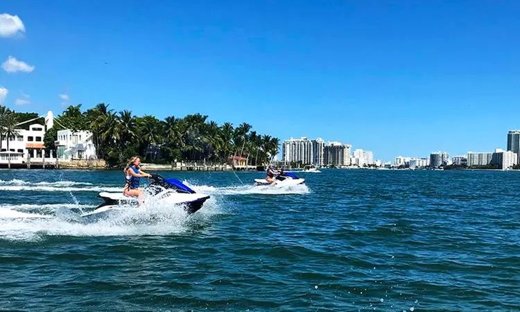 Experience One, Two or Three Thrilling Jet Ski Rides
