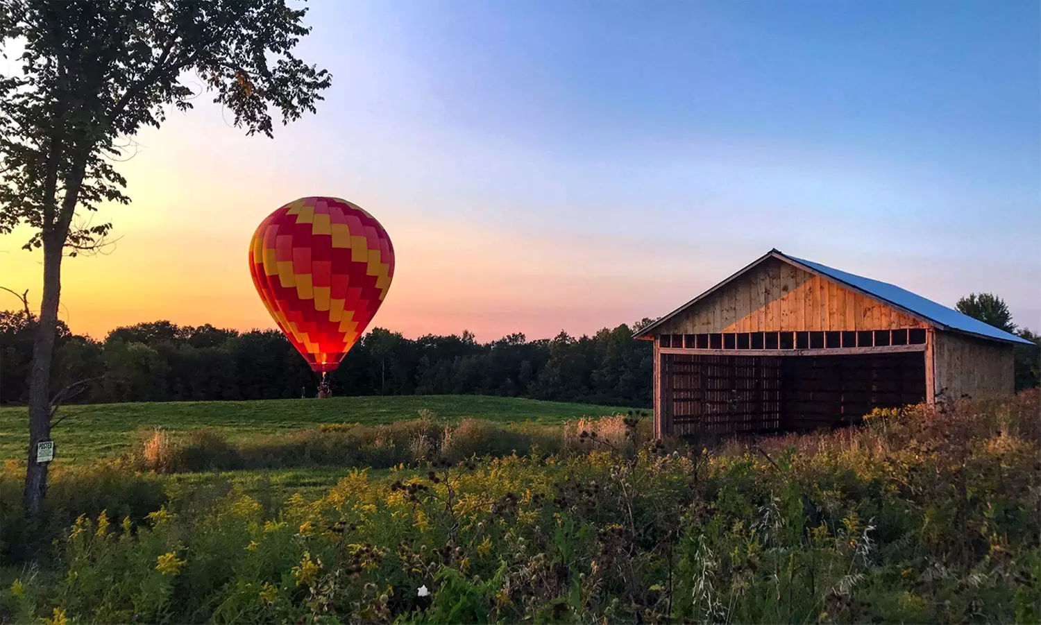 Hot Air Balloon Rides with Champagne Toast – Adirondack Region