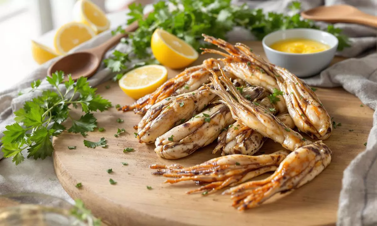 L'Auberge Notre-Dame : menu cuisses de grenouilles et gratin