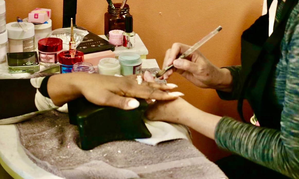 Deluxe Manicure, Full Set, Collagen Pedicure Package or Basic Pedicure