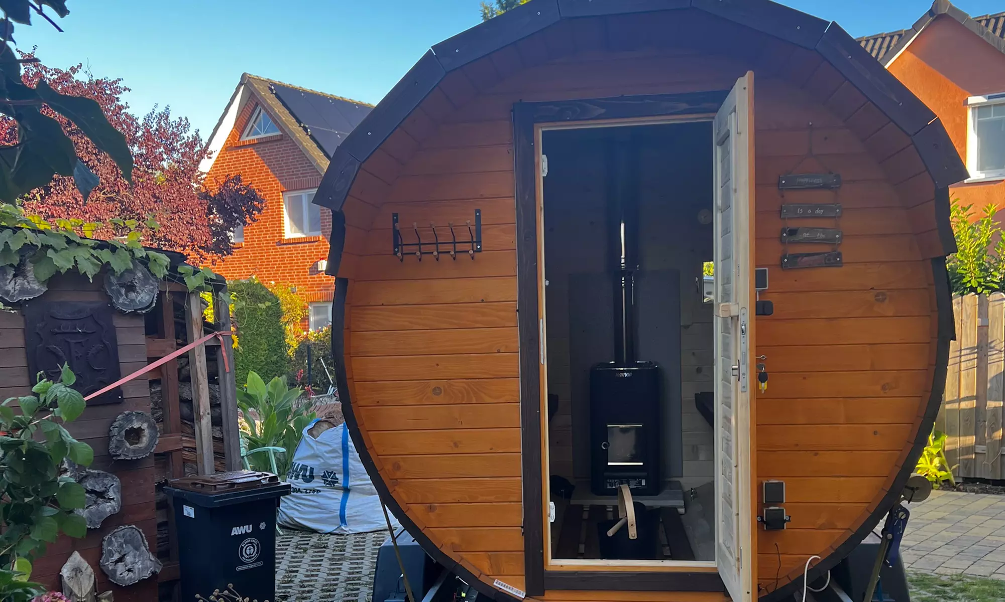 Mobile Sauna mieten für bis zu 6 Personen