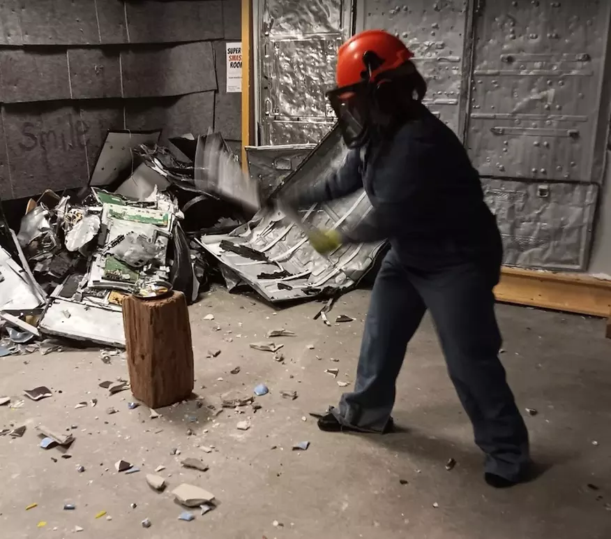 Smash It Out! Super Smash Rooms' Rage Room Packages for 1 to 7 People