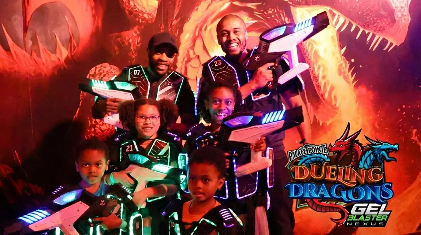 Dueling Dragons Nexus Gel Blaster Admission - Valid Only on Weekends