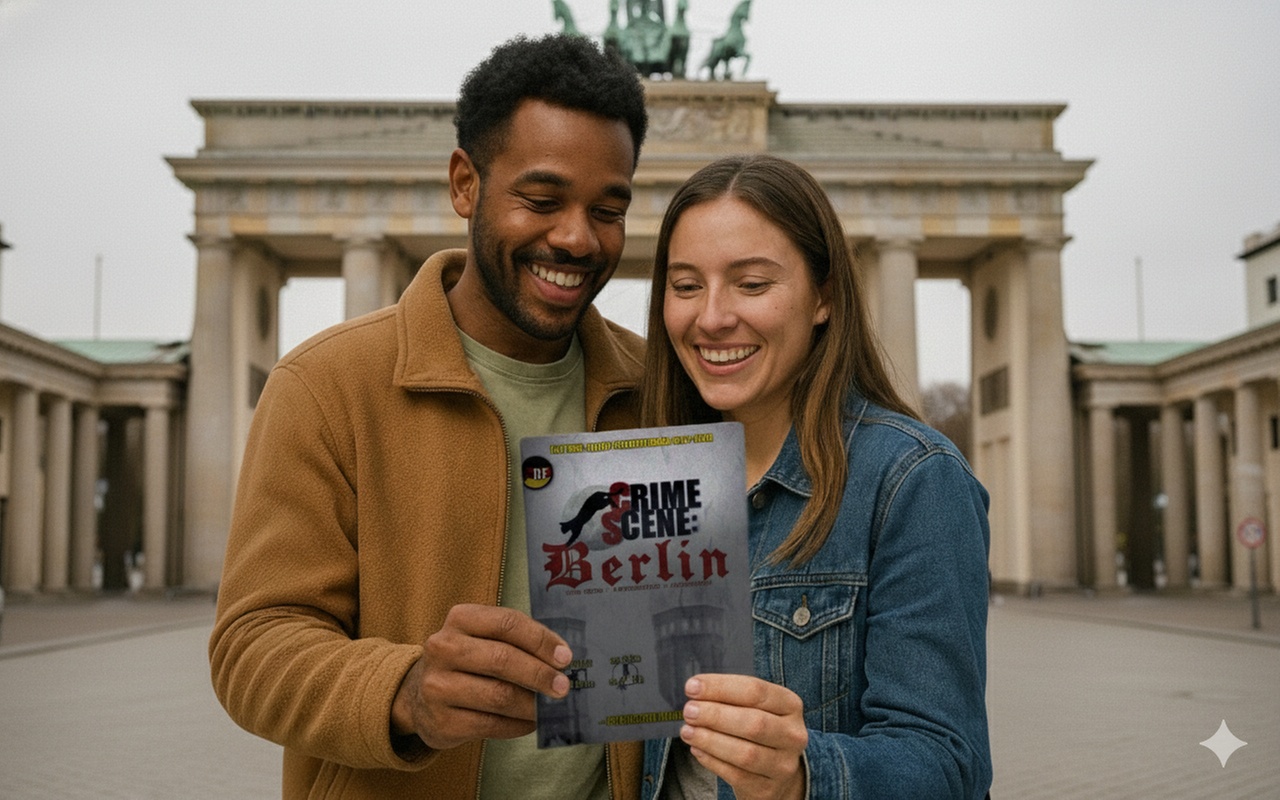 2-3 Hours True Crime Scavenger Hunt "Death in the Tiergarten"