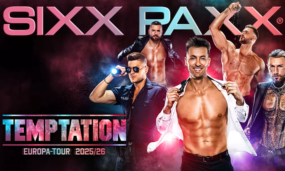 Bestplatz-Ticket für „10 Jahre SIXX PAXX – Temptation Tour 2026“