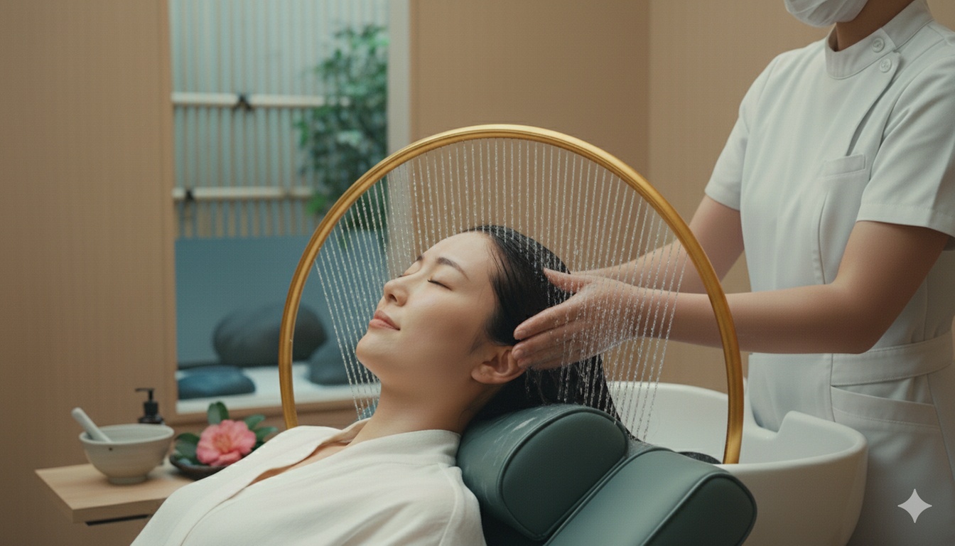 45-Min Japanese Head Spa / 60-Min Scalp Therapy–Single or Couples