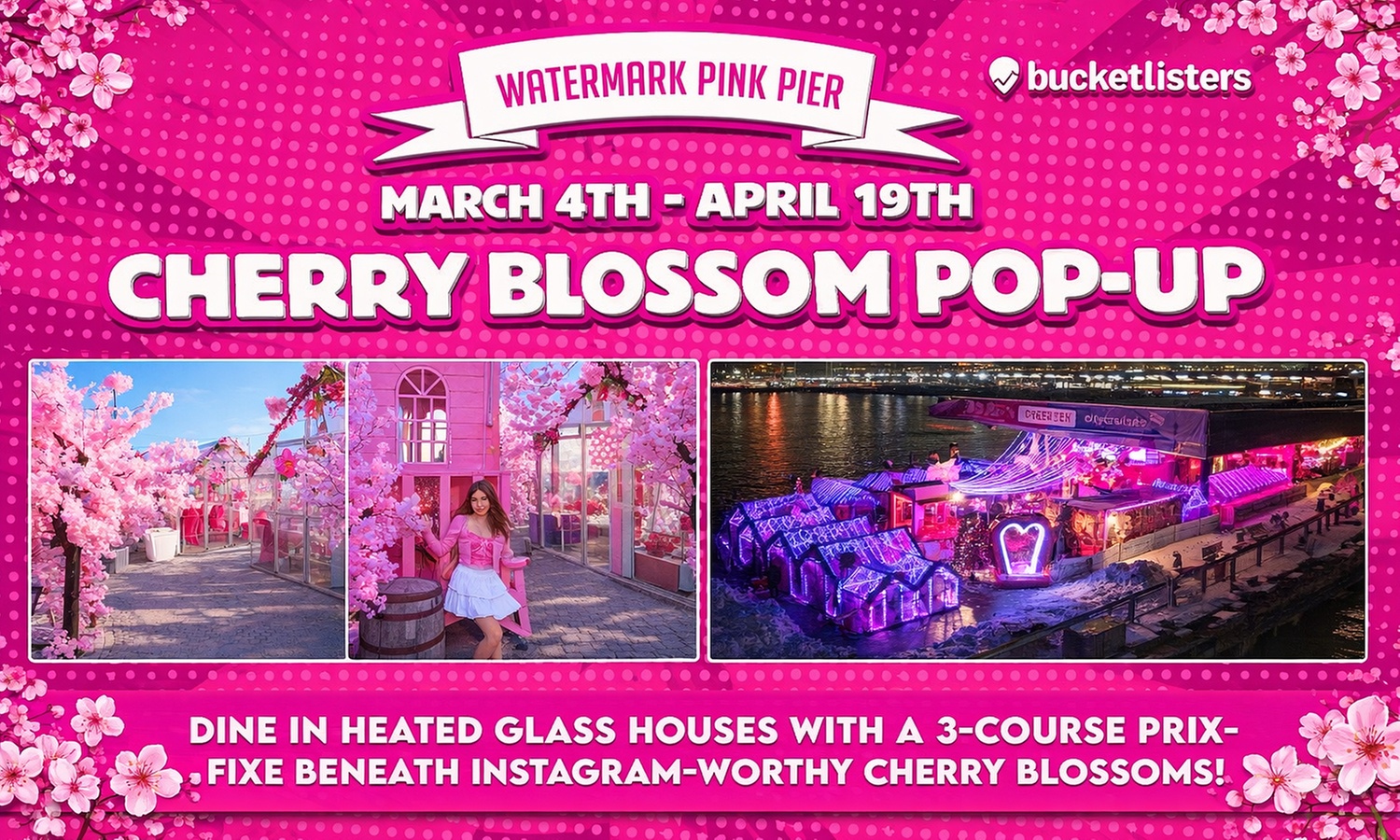 VIP General Admission with Flex Pass Ticket to Pink Pier