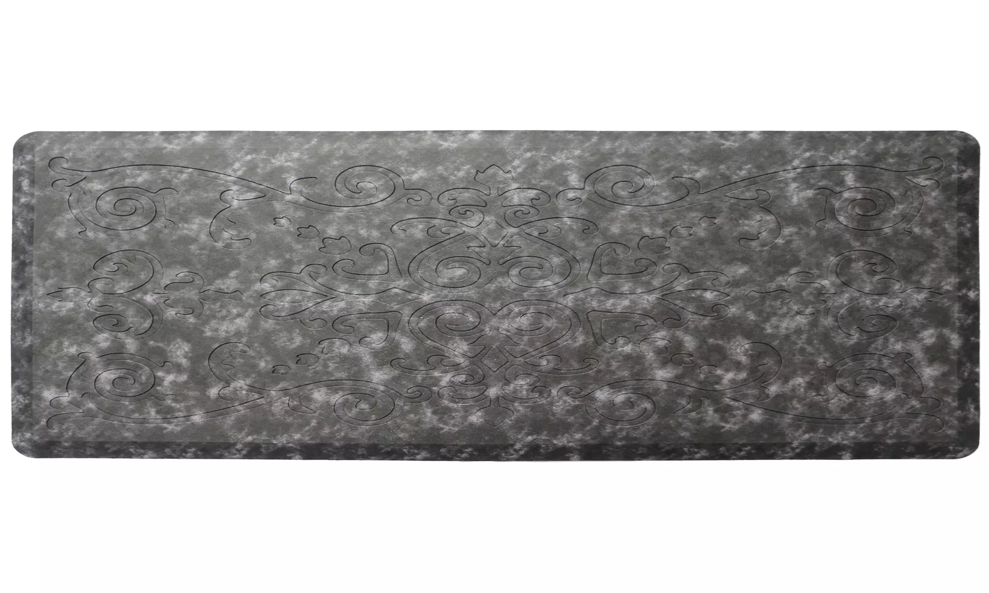 Cloud Comfort Medallion Embossed Floor Mat - Multiple Sizes & Colors