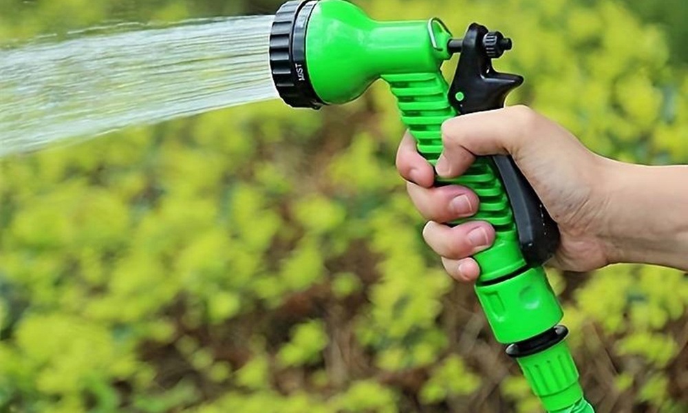 Tubo da giardino estensibile per irrigazione fino a 45 metri