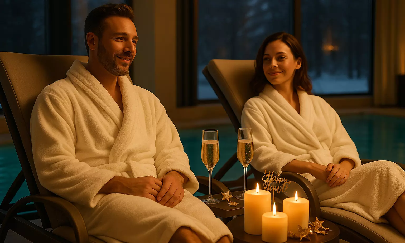 Godzinny, dowolnie wybrany masaż dla 2 osób