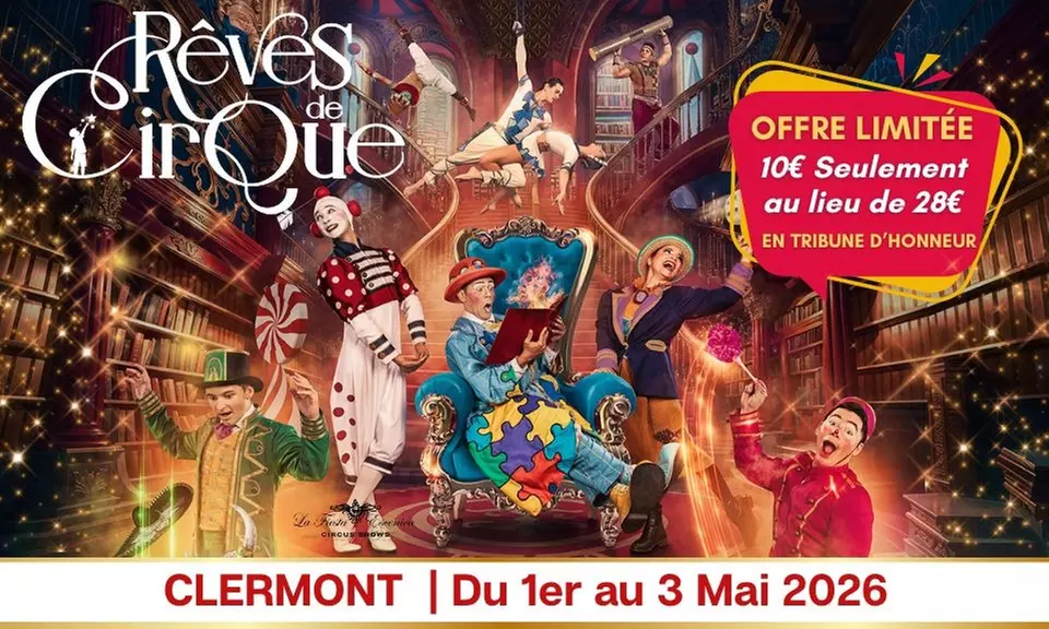 Une épopée magique sous chapiteau avec Rêves de Cirque