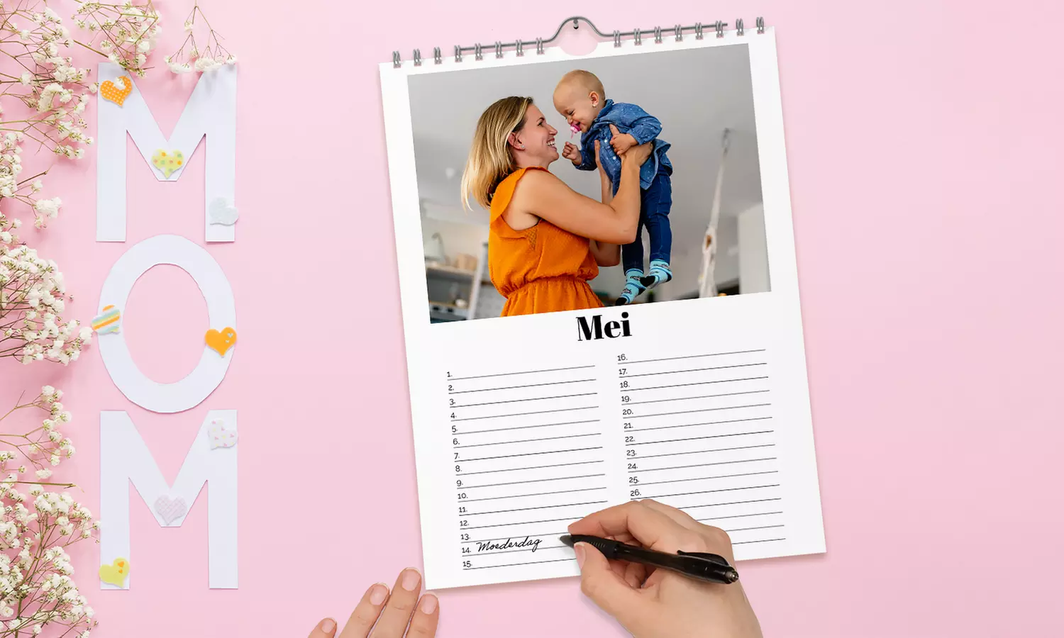 Maak van elke maand een feestje met een persoonlijke fotokalender