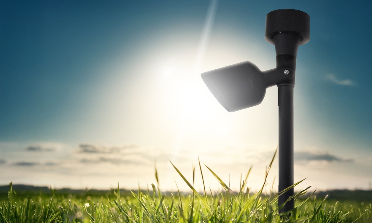 4er- oder 6er-Set Solar-Leuchten mit Erdspieß