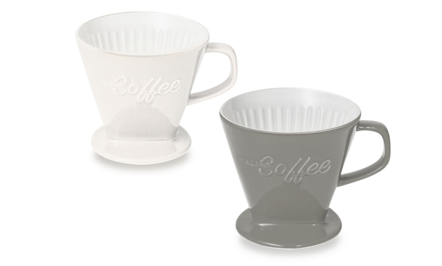 Jusqu à 41 Filtre à café en porcelaine de la marque Creano Groupon