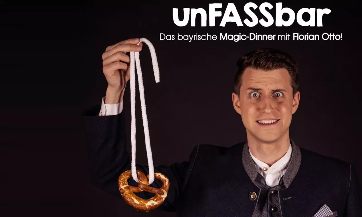 1 VIP-Ticket für Florian Otto Magic Dinner von Januar bis Mai