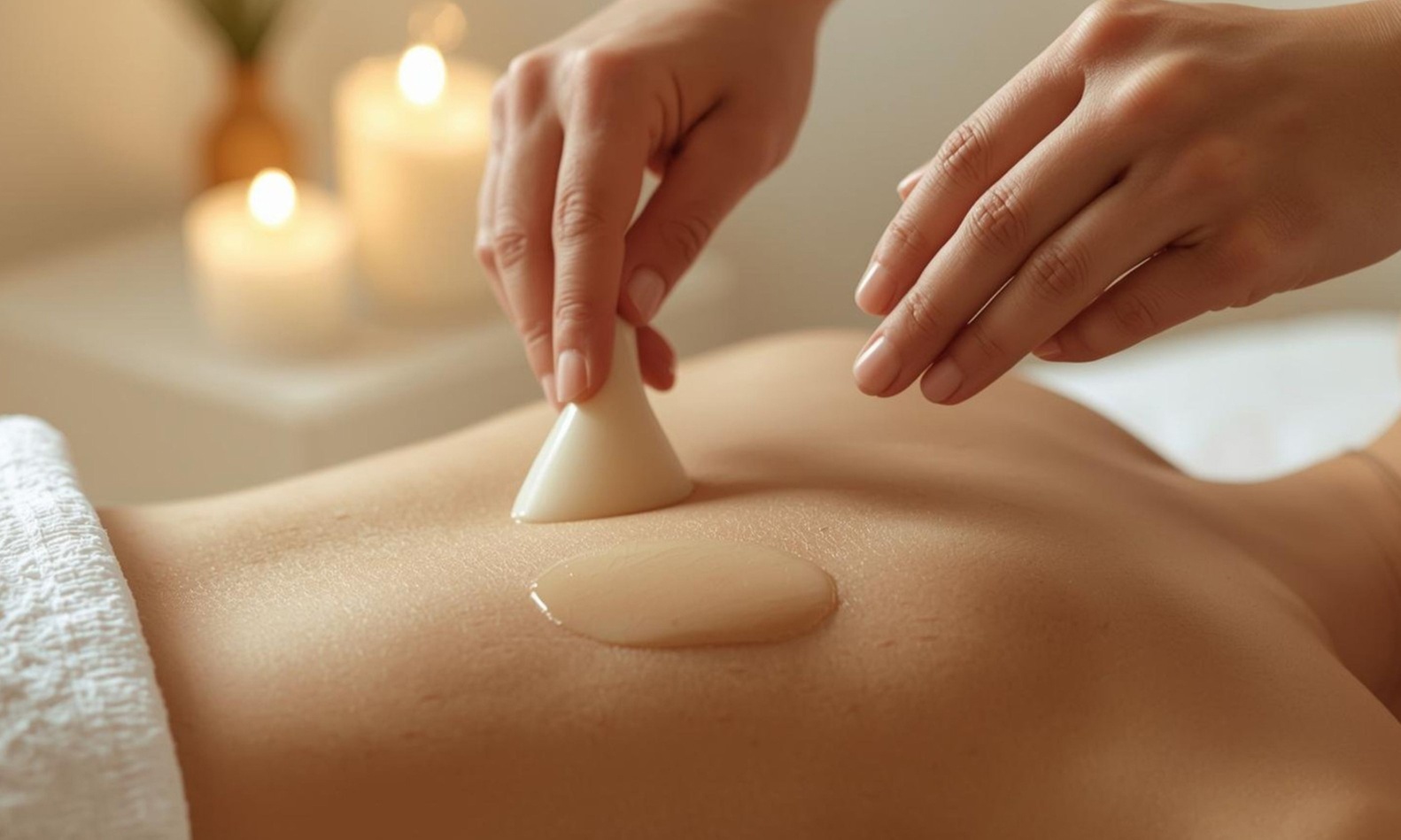 Gua-Sha-Massage für Rücken, Nacken und Schultern für 1 Person