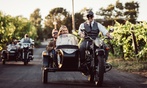 2.5 hour ''Vintage Motorcycle Sidecar Scenic Wine Tour''