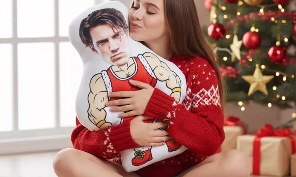 Personalisierbare weihnachtliche Socken, Strümpfe, Beutel oder Kissen