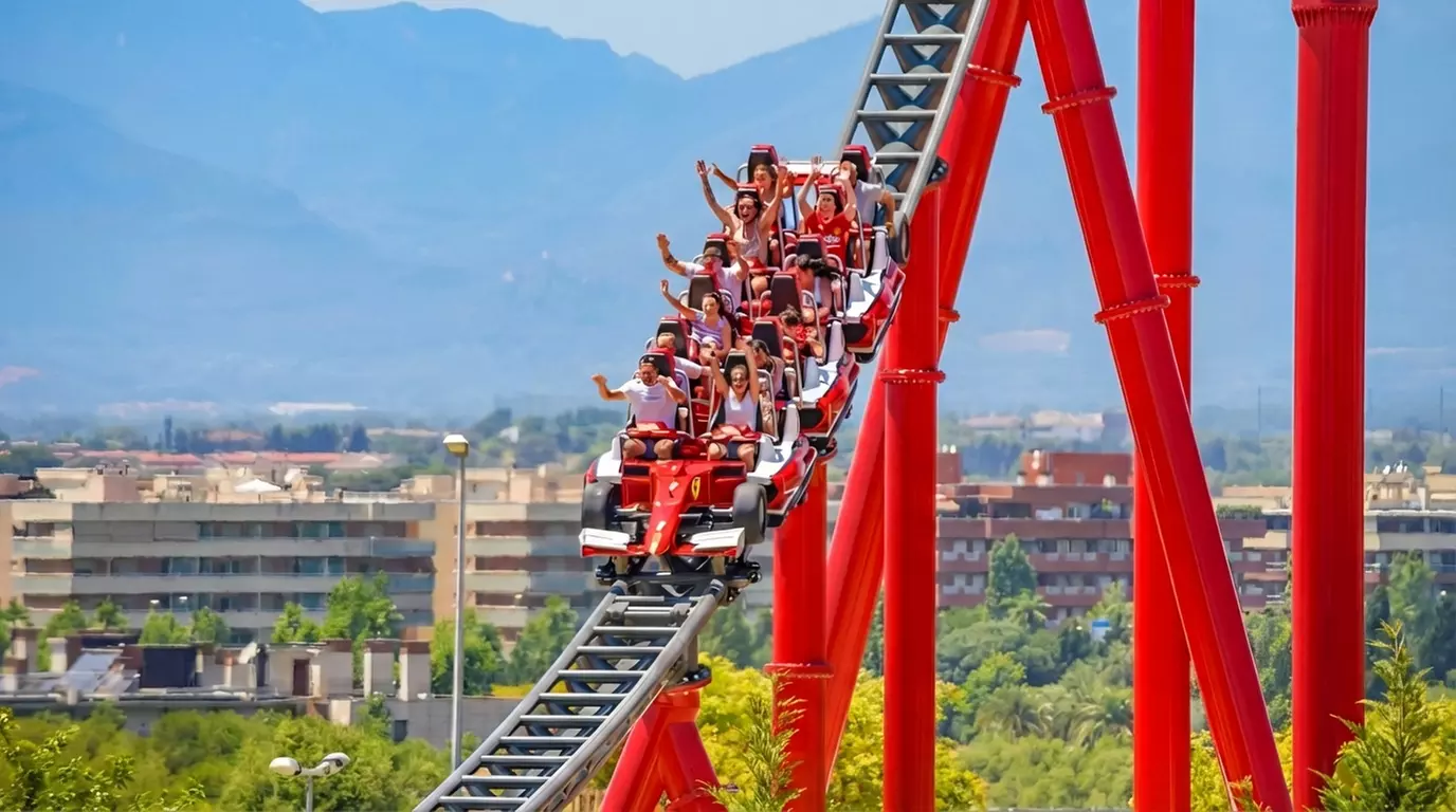 All-Day Access to Ferrari World, Yas Waterworld Or 2, 3, or 4 Yas Park