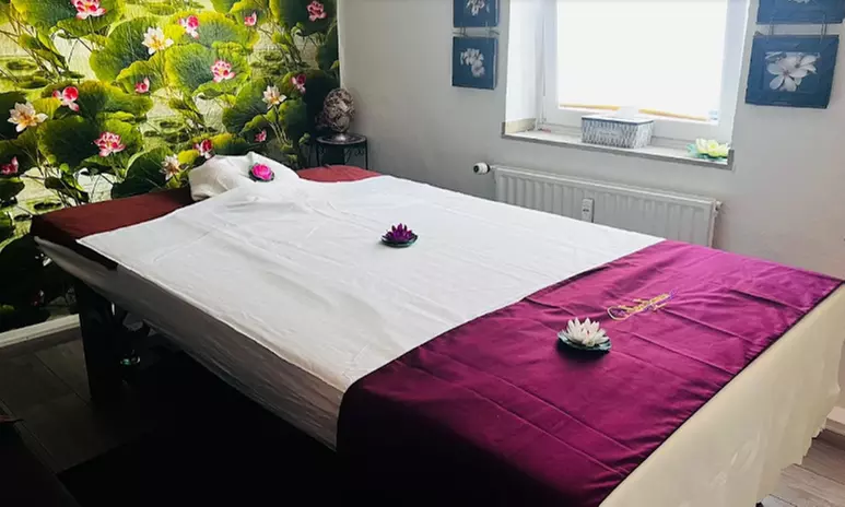 60 Min. Thai-Öl-Partner-Ganzkörpermassage - Entspannung für 2 Personen