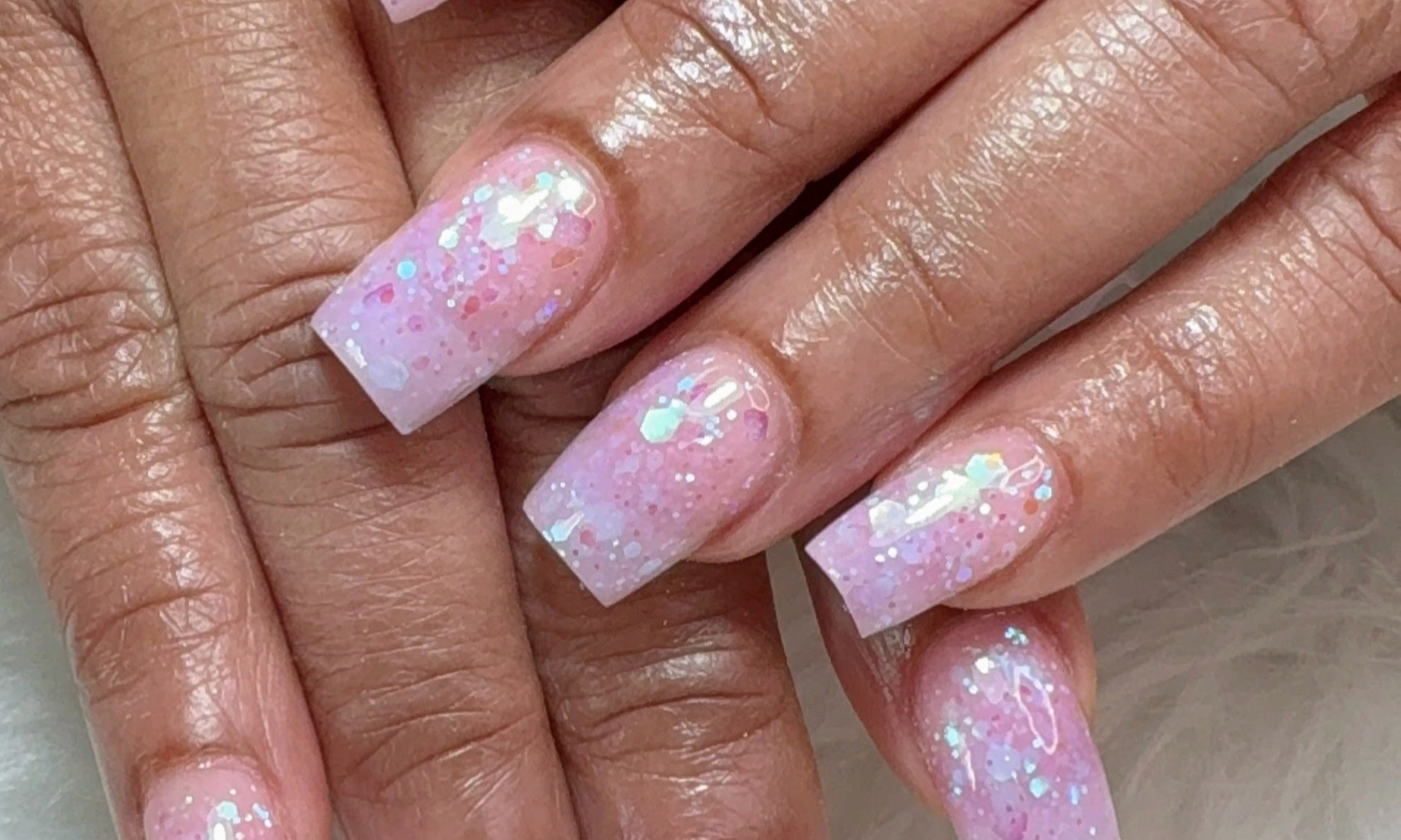 Get Stylish Acrylic Nails – Short (Optional Designs) or Medium Length