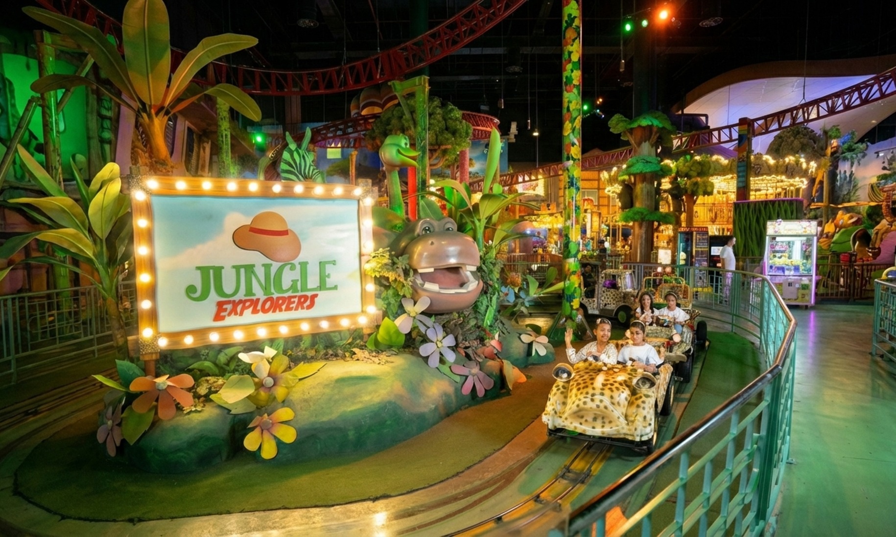 Full Day Pass Kids Canopy, Jungle Kids, Limitless Rides Pass and More