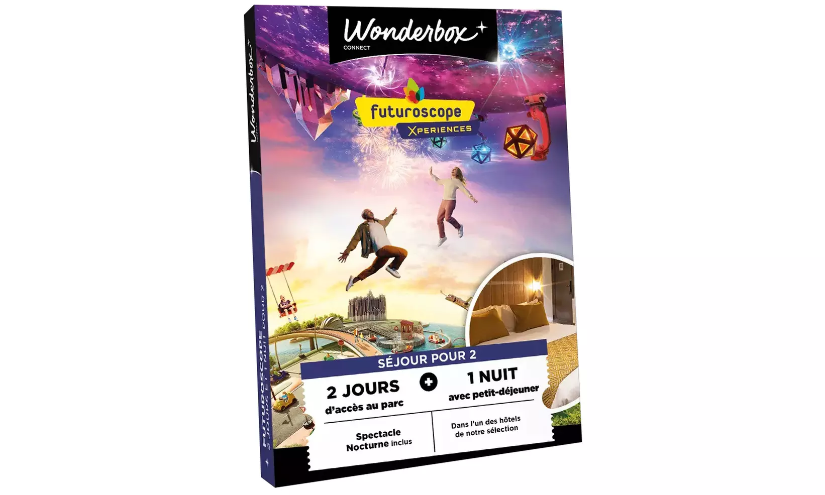 Futuroscope : sensations, rêves et technologie avec Wonderbox Connect
