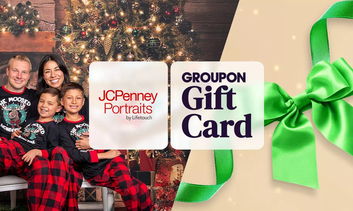 JCPenney Portraits: Groupon Gift Card for a Professional Photo Session